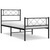  Metal Bed Frame Black Powder-Coated Steel Twin Metal Bed Frame A949-372290