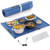 Food Warming Mat Rollable and Portable Electric Warming Tray with Fasting Heating-Blue - Color: Blue D681-ES10519US-BL