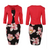 One Piece Patchwork Printing Elegant Business Office Plus Sizes Dresses For Women Q119-CJNSSYLY00118