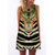 Digital printing a word short skirt round neck loose sleeveless dress Q119-CJNSSYLY01844