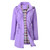 Color: Purple, Size: 4XL - Women's Windbreaker Waterproof Elegant Style Q119-CJYD246523425YB