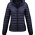 Color: Navybluecolor, Size: M - Women's Lightweight Hooded Winter Jacket Nylon Material Q119-CJYD242906509IR