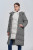 Color: Dark Grey, Size: M - Marwin 2023 Winter Elegant Women's Cotton Coat Stylish Collar Long Warm F640-12000035768327206