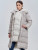 Color: Dark Grey, Size: M - Marwin 2023 Winter Elegant Women's Cotton Coat Stylish Collar Long Warm F640-12000035768327206