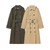 Women's Long Graceful And Fashionable Double Breasted Trench Coat Q119-CJYD2576847