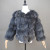 Color: Turquoise, Size: XXL - 2025 New Style Real Fur Coat 100% Natural Fur Jacket Female Winter Wa F640-12000034266142825