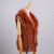 Color: CORAL RED, Size: XXL - Luxury Women's Genuine Premium Long Hair Rabbit Fur Knit Vest Raccoon F640-12000038456018618