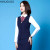 Color: Red, Size: L - YASUGUOJI New Fashion Business Slim Fit Women Vest OL V Neck Formal Office La F640-12000024826580162