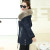Color: Blue, Size: XXL - 2019 New Plus Velvet Padded Coat Women Winter Denim Jacket With Large Fur  F640-10000000705375545