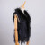 Color: Navy Blue, Size: S - Luxury Women's Genuine Premium Long Hair Rabbit Fur Knit Vest Raccoon F F640-12000038456018629