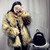 Women's Coat Fox Fur Overcoat Mid-length Korean Style Lapel Winter Q119-CJYD1823460