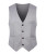 Color: GRAY, Size: L - YASUGUOJI New Fashion Business Slim Fit Women Vest OL V Neck Formal Office L F640-12000030096572797