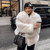 Internet Celebrity Fur Coat Women's Large Lapel Street Shot Fluffy Q119-CJYD2567945