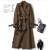 Color: Orange, Size: XL - Autumn Winter Long Sleeve Trench Coat For Women 2024 Fashion Loose Office F640-12000040873021533