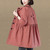 Color: 0379 Leather Pink, Size: 4XL - Waist Slimming Little Trench Coat Women Q119-CJYD246183410JQ