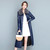 Color: Blue fur collar, Size: 5XL - Ladies Fashion Thin Leather Trench Coat Coat Q119-CJZP160345379AZ