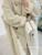 Color: Almond White, size: XS - Baby Camel Velvet Double-sided Wool Almond White Coat Q119-CJQB192749801AZ