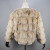 Color: Fuchsia, Size: XXXL - 2025 New Style Real Fur Coat 100% Natural Fur Jacket Female Winter War F640-12000034266142819