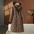 Down Cotton Coat Women's Mid-length Jacket Q119-CJJK2592865