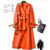 Color: Khaki, Size: S - Autumn Winter Long Sleeve Trench Coat For Women 2024 Fashion Loose Office L F640-12000040873021540