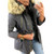 Color: Army Green, Size: M - 2020 Winter Women's Thick Plush Warm Faux Fur Hooded Coat Long Q119-CJYM119481120TG