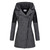 Color: Dark grey, Size: S - Woolen trench coat Q119-CJNSWTFY00270-Dark grey-S