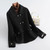Color: Black, Size: XL - Women's Loose Large Size Autumn And Winter Thickening Double-sided Woolen  Q119-CJQB256724122VE