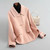 Color: Pink, Size: 3XL - Women's Loose Large Size Autumn And Winter Thickening Double-sided Woolen  Q119-CJQB256724134HS