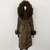 Color: Brown Deep Coffee, Size: XL - Thickened Long Section White Goose Down Slim Fit Women's Coat Q119-CJYD245180484FU