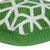 20" X 7" X 20" Transitional Green And White Pillow Cover With Poly Insert N270-334134