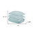 Light Blue Queen Cotton Blend 300 Thread Count Washable Duvet Cover Set N270-528238