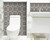 5" X 5" Neutral Gina Peel And Stick Removable Tiles N270-400181