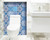 8" X 8" Azul Gianna Peel and Stick Tiles N270-400334