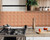 6" X 6" Terra Cotta Tango Peel and Stick Tiles N270-399997