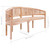 Garden Bench Natural Teak Solid Teak Wood Large Durable A949-310495