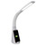 Contemporary White Sanitizing and Charging LED Desk Lamp N270-402200