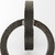 Two Ring Gray Hammered Metal Sculpture N270-392549