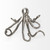 Petite Silver Resin Octopus Sculpture N270-392447