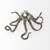 Petite Silver Resin Octopus Sculpture N270-392447