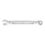 Milwaukee Tool 7/16" SAE Combination Wrench, 12-Point, Steel, Chrome, Ergonomic, I-Beam Handle T398-MLW45-96-9414