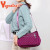 Color: Honeydew - Yogodlns Women Nylon Shoulder Bag Waterproof Multi-pocket Zipper Bag Ladies Trave F640-12000037336741577