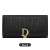 Color: black - 2025 Design Women Long Wallets Fashion Long Phone Purse Luxury Genuine Leather Ladie F640-12000048662321814