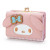 Color: SKY BLUE - Hello Kitty Coin Purse Creative Small Wallet Wholesale Mini Purses My Melody Kuro F640-12000038061806862
