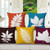Color: WINE - Foliage Love Autumn And Spring Leaf Cushion Covers K290-20790228549