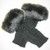 Color: Ice Grey - Pretty Warmers - Faux Fur Gloves for Winter K290-1254473024