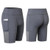 Size: Large,Color: Gray - All Seasons Yoga Shorts Stretchable With Phone Pocket K290-7070523686947