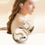 Color: GOLDEN BEIGE - Open Sound HD Earphones With Disc Style Power Case K290-50545843011857