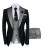 Color: GRAY, Size: One Size - New Costume Homme Popular Clothing Luxury Party Stage Men's Suit Groo F640-12000026415254211