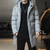 Color: Gray, Size: XL - Men's Winter Leisure Warm Hooded Plus Size Men's Cotton Clothing Q119-CJPK247612321UF