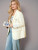 Color: Beige, Size: L - DUSHU Plus Gray Blazer Jacket For Women 2025 Spring New Design Elegant Styl F640-12000044787793351